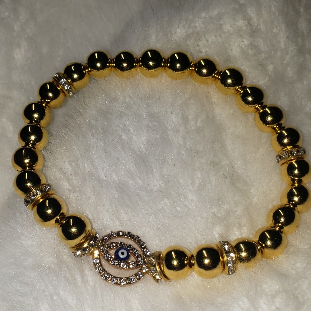 Evil eye bracelet